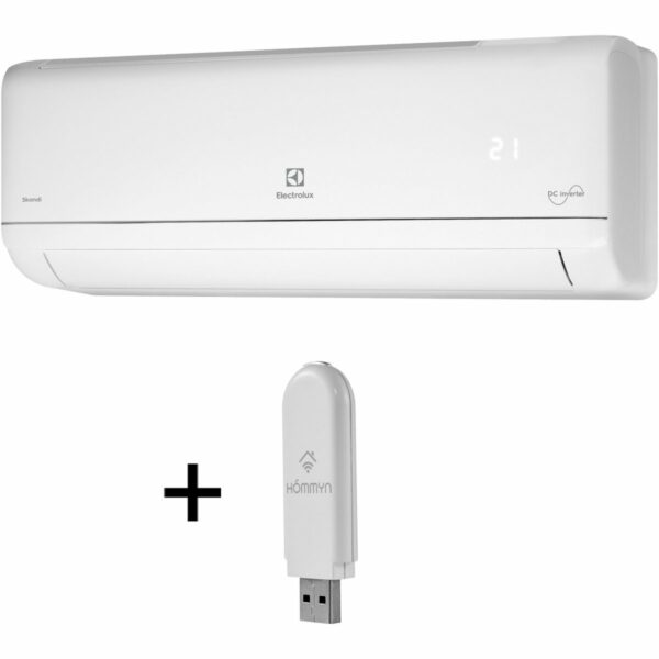 Сплит-система инверторного типа Electrolux Skandi DC EACS/I-07HSK/N3_24Y комплект с Wi-Fi донглом