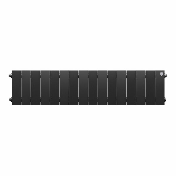 Радиатор биметаллический Royal Thermo PianoForte 200 Чёрный - 16 секц.