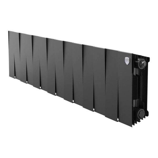 Радиатор биметаллический Royal Thermo PianoForte 200 Чёрный- 14 секц.