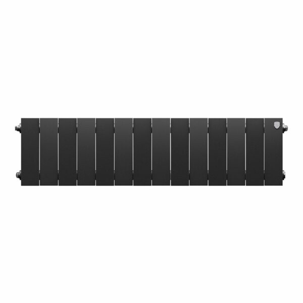Радиатор биметаллический Royal Thermo PianoForte 200 Чёрный- 14 секц.