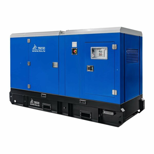 Дизельный генератор ТСС АД-64C-Т400-1РКМ15 в шумозащитном кожухе