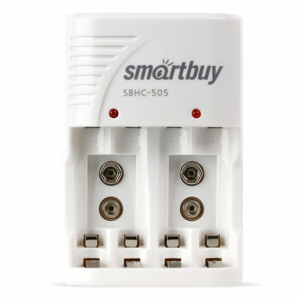 Зарядное устройство Smartbuy SBHC-505, AA, AAA, MN1604 (крона), без аккумуляторов