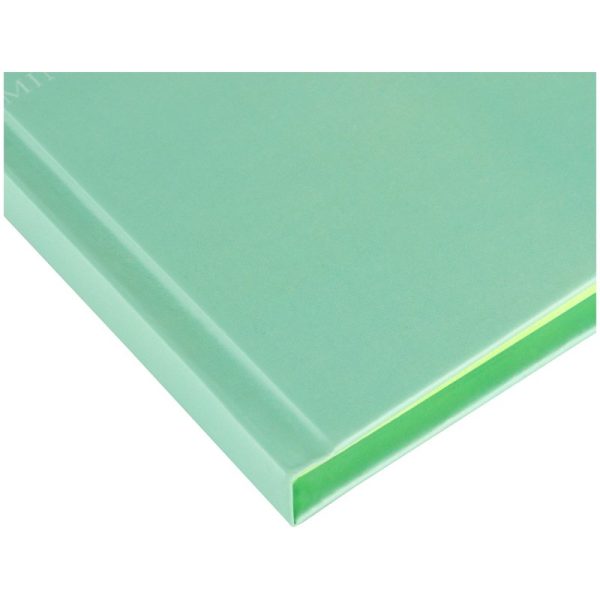 Скетчбук 80л., А5 BG "Mint emotion", 7БЦ, матовая ламинация, салатовый блок, 80г/м2