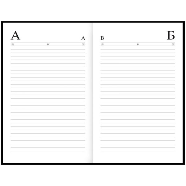 Ежедневник недатированный А5, 136л., 7БЦ, OfficeSpace "Моноколор. Art of minimalism", матовая ламинация, выб. лак
