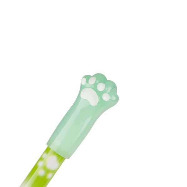 Набор шариковых ручек MESHU "Paw" 12шт., синие, 0,7мм, корпус ассорти, европодвес